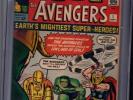 Avengers 1   CGC  6.5   Unrestored  Looks Like a 8.0  1963  Origin 1st Issue