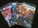 Lot Comics DC Universe #1,63,64 + DC heroes #3,4 TBE, Panini Comics