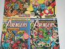 Avengers #114 117 118 119 Comic Book Lot Run High Grade Thor Captain America