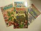Lot of 4: Silver Age Avengers #20 Fine, + Mighty Avengers #251, 252, 253 NM