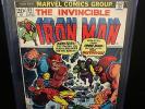 Iron Man # 55 CGC 5.0 1 st Print, Beautiful Copy. Key Iron Man, Avengers Thanos