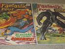 Fantastic Four #63 AND #64 lot (1967, Marvel)-first app. Kree from Guardians...