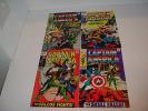 CAPTAIN AMERICA #118-121 - 1969 MARVEL COMICS VG to FN Condition