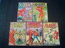 THE FLASH Lot of 5 # 136 137 138 139 140 silver age DC Justice League of America
