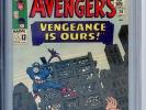 Avengers #20 CGC 9.0  OW/White Stan Lee Wally Wood Jack Kirby W@W
