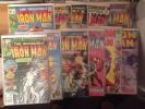 Huge Iron Man Lot Of 11 Comics- #'s 30 46 47 65 105 125 126 134 171 212 225
