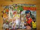 THE INVINCIBLE IRON MAN  1979  ISSUES 123,124, 126, 127, 128