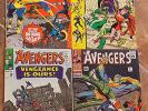 Avengers 20 31 35 47 62-64  & Book LOT Silver-Age