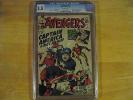 The Avengers #4 1st Silver age Cap, graded 3.5 by the CGC. Big movie coming