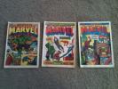 Mighty World Of Marvel Comic Issues 1,2 And 3 Hulk