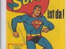 Superman   Superman Nummer 1 Superman ist da von 1966 Zustand ist Top Rarität