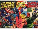 Captain America #112, 114, 115, 118 - 120 avg. VG/FN 5.0  Marvel  1969  No Resv