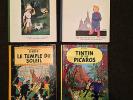 Tintin, 4 albums : Tintin au pays des soviets,Tintin au Congo...