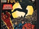 FANTASTIC FOUR #52-First Black Panther-Marvel-1966-Key Issue