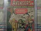 The Avengers #1 (Sep 1963, Marvel) PGX (Like CGC) G/VG 3.0