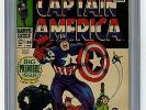 Captain America #100 CGC 7.0 Iron Man Thor Marvel Silver Age Comic Avengers