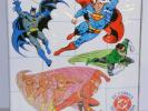 M058 DC Comics: DC Universe Trading Cards D-ring Binder 1993 SEALED