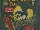 Fantastic Four #52 PGX 9.4 SS Signed Stan Lee Origin/1st App. of Black Panther