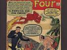 Fantastic Four #6, 10, & 14 3.0 1.5 & 4.0 1962 Marvel Silver Age Superheroes