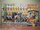 Lot of 10 Comic Books - Captain Marvel #51,51,52,53,57,59,60,60,61,62 Bronze Age