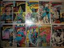 LOT OF 123 SUPERMAN - ACTION, BRONZE AGE, MAN OF STEEL, FUNERAL FOR A FRIEND,