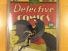Detective Comics 33 CGC 4.5 Apparent VG+ Cream/OW Pages Origin Batman Classic