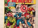 THE AVENGERS #100 June 1972 Marvel Comics Hercules Iron man Captain America Hulk