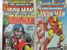 Marvel Invincible Iron Man 5 Books #126 Through  #130 1978