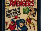 Avengers # 4 - 1st SA Captain America CGC 6.0 OFF-WHITE Pgs