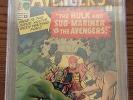 Silver Age Avengers #3, VG/F PGX 5.0, Spider-Man, Hulk, Jack Kirby, like CGC
