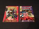 Captain America 118 & 119 2nd/3rd Falcon Appearance Winter Soldier Movie Comic