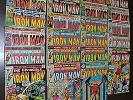 (1975) IRON MAN LOT 79 - 89, 91 - 95, 100 vintage 23 marvel comics