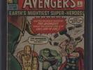 THE AVENGERS #1 (1st Appearance & Origin) CGC 3.0 GD/VG Marvel KEY