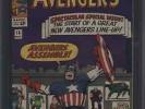 THE AVENGERS # 16 CGC 8.0 VF Marvel KEY OW Pages