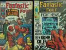 Fantastic Four 91 & 92  2x 1969 classic silver age Marvel Comics Lee/Kirby