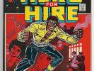 MARVEL LUKE CAGE # 1 HERO FOR HIRE SENSATIONAL ORGIN ISSUE NICE COMIC BOOK