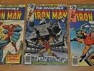 Iron Man 6 Issue Lot #70 116 118 120 121 127 Sub-Mariner  Marvel Bronze