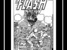 Carmine Infantino Flash #144 Rare Production Art Cover