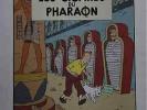 Affiche Tintin Cigares du Pharaon Edition Escale 1500ex (n Fariboles Leblon Pixi