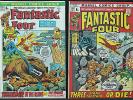 Fantastic Four 118 & 119  2 x fn+ 1972 J Buscema early bronze age Marvel Comics