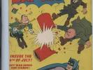 Batman #18 (1943, DC)CGC 2.5 OW-W pages Hitler,Mussolini,Hirohito cover WW2 RARE