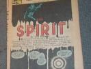 Vintage 1947 Will Eisner The Spirit Comic Section Chicago Sun Spirit Is Blind