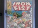 Iron Fist #14 MARVEL 1977 -NEAR MINT- CGC 9.0 NM - 1st App Sabretooth - 35 Cent