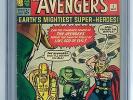 The Avengers #1 (1963) CGC SS 6.0 - STAN LEE Signed - Hulk Iron Man Fantastic 4