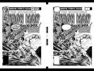 Bob Layton Iron Man #120 Cover Rare Large Production Art Two Up