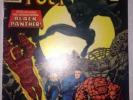 Fantastic Four #52 FN+ 6.5 1st BLACK PANTHER HOT KEY SILVERageMARVEL MOVIE COMIC