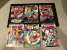 Tales of Suspense 77 Iron Man 8  42 & 48  - X-Men 44 and 100  Comic Lot - MARVEL