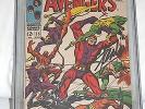 The Avengers #55 (Aug 1968, Marvel) CGC SS 9.0 SIGNED BY STAN LEE 1ST ULTRON