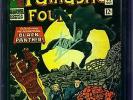FANTASTIC FOUR #52-First Black Panther-Marvel-1966-CGC 6.0-STAN LEE SIG