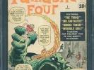 Fantastic Four 1 PGX 4.0 OW/W Silver Age Key Marvel 1st App Fantastic Four L K